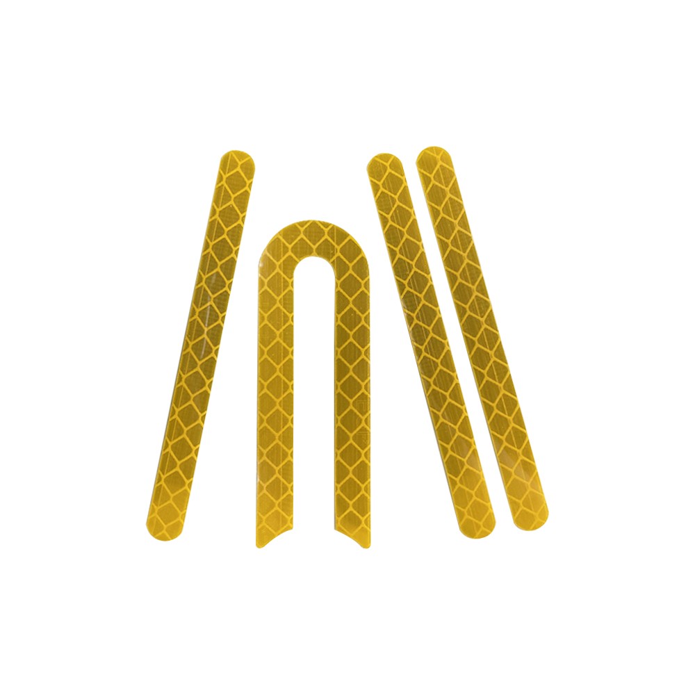 Stickers cache axe de roue Xiaomi M365 & M365 Pro (plusieurs couleurs) (Jaune)