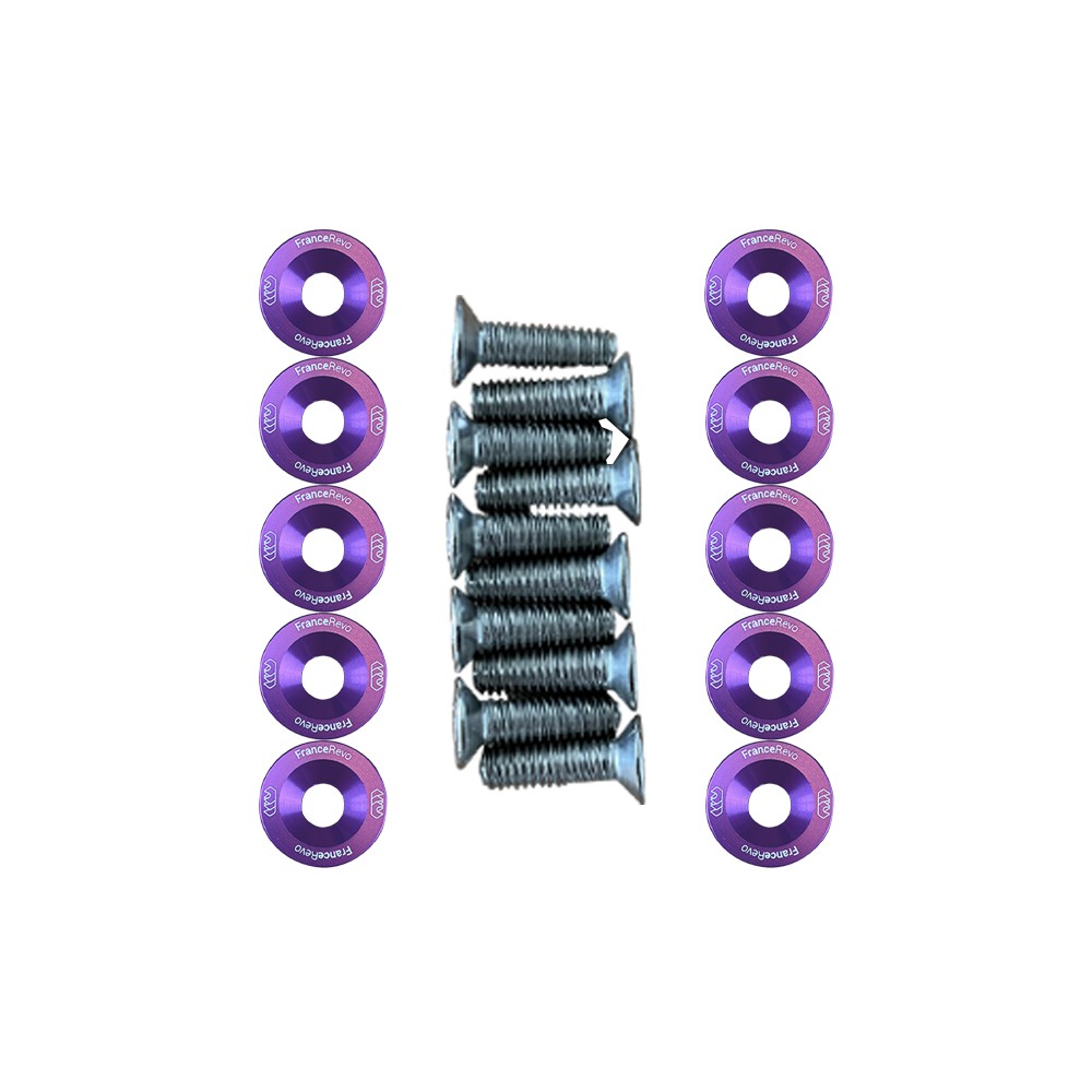 Rondelles de deck x10 (8 couleurs) (Violet)