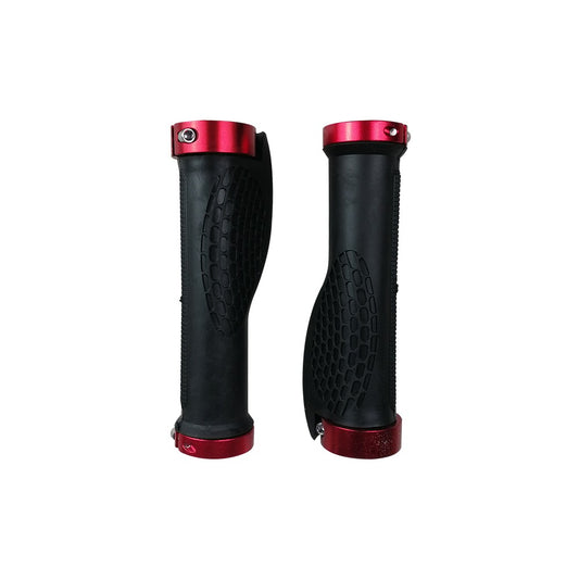 Poignées silicone (4 couleurs : rouge, bleu, noir, jaune) (Rouge)