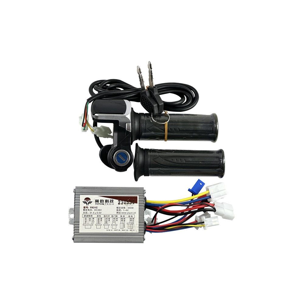 Kit Controleur et Accelerateur Display Quad 36V 350W