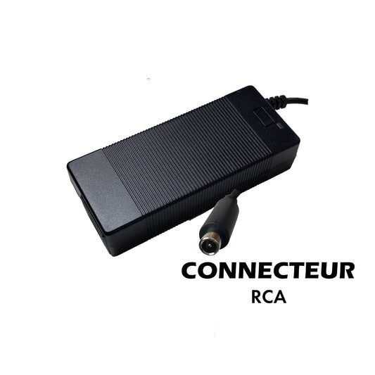 PACK Chargeur 48V ➡️ 54.6V / 2A (connecteur RCA)